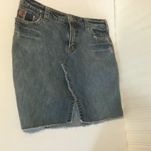 Silver Jeans Skirt Denim Devah Womens Sz 27  - $14.85