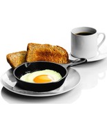 1 new LODGE CAST IRON 5&quot; Mini Skillet L5MS aka L5MS3 ROUND Miniature Fry... - $647.03 MXN