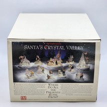 Santa&#39;s Crystal Valley The Audition ILLUMINATED Vtg 1996 Figi Graphics I... - $54.22