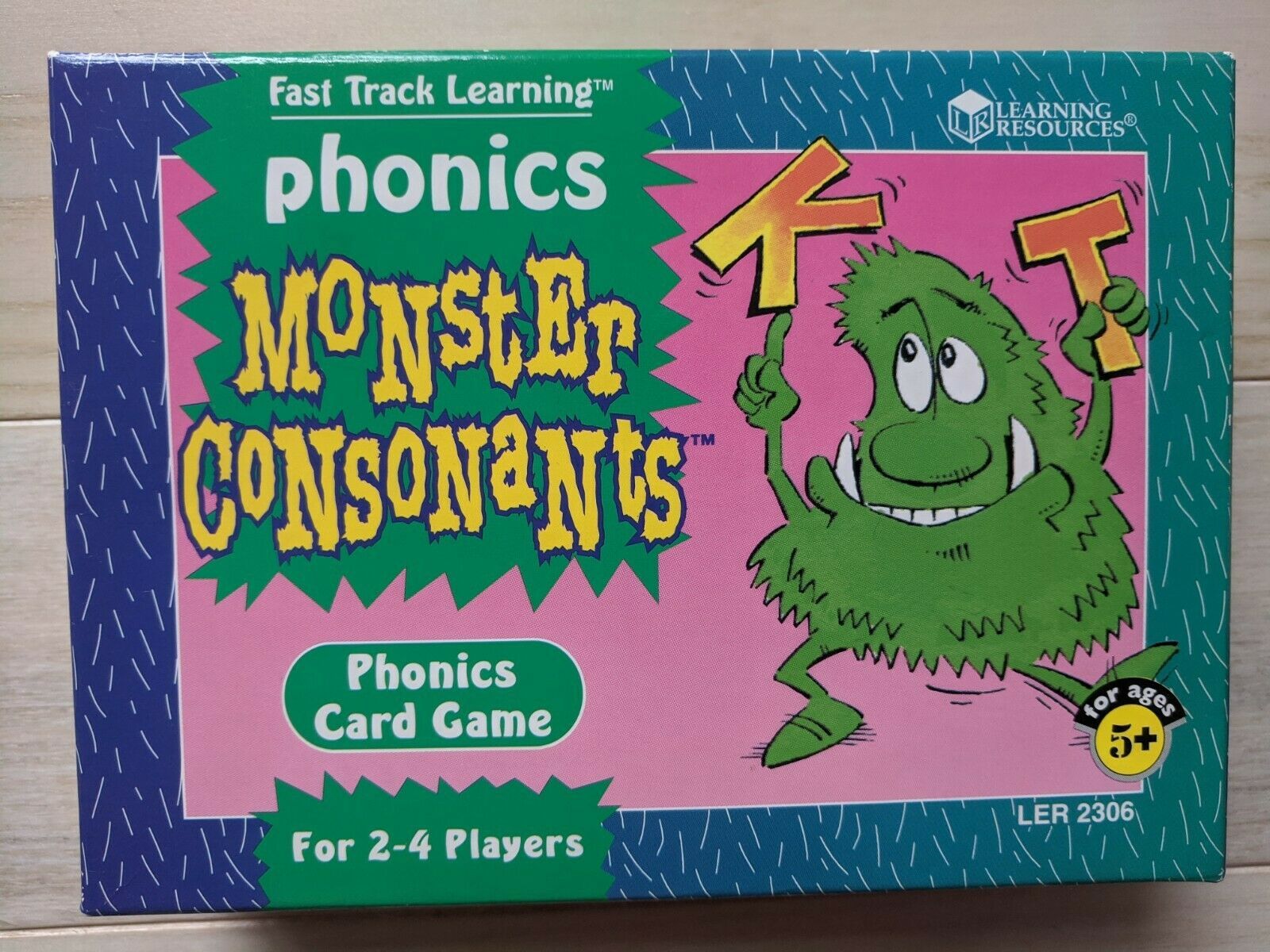 Fast Track Learning Phonics Card Game by Learning Reources - $15.00