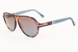 Tom Ford QUINCY 1080 53F Blonde Havana / Brown Sunglasses TF1080 53F 59mm - £170.49 GBP