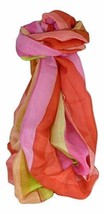 Mulberry Silk Classic Long Scarf Rana Rainbow Palette by Pashmina &amp; Silk - £23.47 GBP