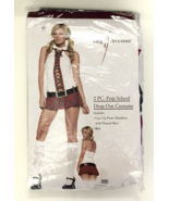 Leg Avenue PREP SCHOOL GIRL DROP OUT Costume Women&#39;s MEDIUM / LARGE M/L - £31.48 GBP