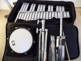 CB Percussion 32 Key Xylophone w/Stands Drum Head &amp; Rolling Bag--FREE SH... - £79.09 GBP