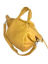 LIEBESKIND Berlin Mustard Leather Shoulder Hobo Bag Large With Shoulder ... - $122.41