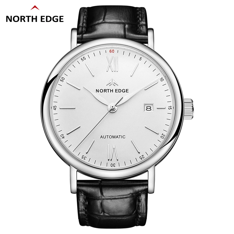 Men Mechanical Wristwatch Sapphire Automatic Watch Men&#39;s Stainless Steel... - $210.10