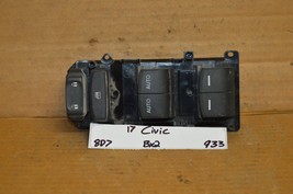 16-18 Honda Civic Master Switch OEM Door Window Lock M64583 Bx2 933-8d7 - £15.71 GBP