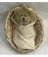 Boyds Bears 2005 Plush Nativity Set #567957 Baby Jesus Bear In Basket Re... - $360.74 MXN