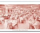La Louisiane Main Dining Room New Orleans Louisiana LA UNP Chrome Postca... - £2.37 GBP
