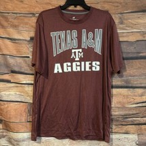 Texas A &amp; M University Aggies Logo XL T-Shirt Short Sleeve NCAA Moisture Wick - £10.81 GBP