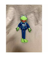 Kermit The Frog In Tuxedo Plush VTG 1998 Blockbuster Video Promo 8&quot; Plush - $12.87