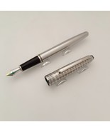 Montblanc Meisterstück Solitaire Stainless Steel Fountain Pen,  Germany - £546.51 GBP