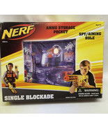 Nerf Gun Single Blockade W/Ammo Storage Pocker Outdoor Includes Ground S... - $9.09 CAD