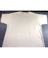 NWOT TAN SAND MILITARY COMBAT UNDERSHIRT T SHIRT 100% COMBED COTTON 2XL - €8,07 EUR
