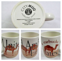 United Arab Emirates Starbucks Coffee City Mug Cup Collector England Camels 2002 - £23.28 GBP