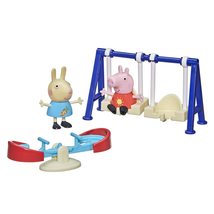 Peppa Pig Peppa&#39;s Adventures Peppa&#39;s Outside Fun Preschool Toy, with 2 Figures a - £12.60 GBP