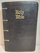Holy Bible New American Catholic Nab Thomas Nelson 9056 Genuine Leather 1971 Usa - £23.12 GBP