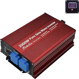 Dc24V To Ac110V 60Hz 2000W Continuous Output Power Pure Sine Wave Invert... - $315.99