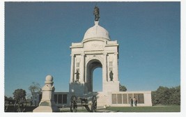 Vintage Postcard Pennsylvania State Monument Gettsyburg National Military Park - £4.72 GBP