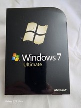 Microsoft Windows 7 Ultimate 32/64 Bit DVD -Full Retail Version -New sealed Box - £101.60 GBP