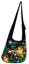 Hawaiian Hobo Sling Bag Crossbody Tote Island Impressions Adjustable Buckle - £21.99 GBP