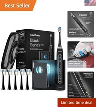 Rechargeable Electric Toothbrush with Smart Timer, UV Sanitizer &amp; Travel... - $119.99