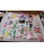 Barbie Fashion Doll Shoes Assorted Mix Lot NIB Presorted in Bags& Carry Case 11Z - $49.99