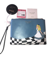 Kate Spade X 2021 Disney Parks Alice In Wonderland Blue Pouch/Wristlet NWT - $150.00