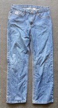 Cinch Men’s 35x32 White Label MB92834013 Medium Wash Straight Boot Cut Jeans - £23.52 GBP