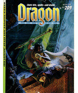Dragon Magazine Sept 1994 #209 Druid PCs~Priests of Africa~Gamma World A... - £7.82 GBP