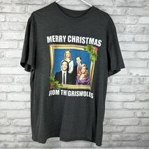 National Lampoon's Vacation Griswold Family Photo Gray T-shirt Size XL - $13.30