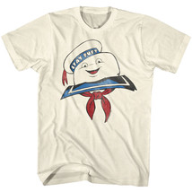 Ghostbusters Stay Puft Marshmallow Man Head Men&#39;s T Shirt Costume Cartoon Movie - £19.22 GBP+