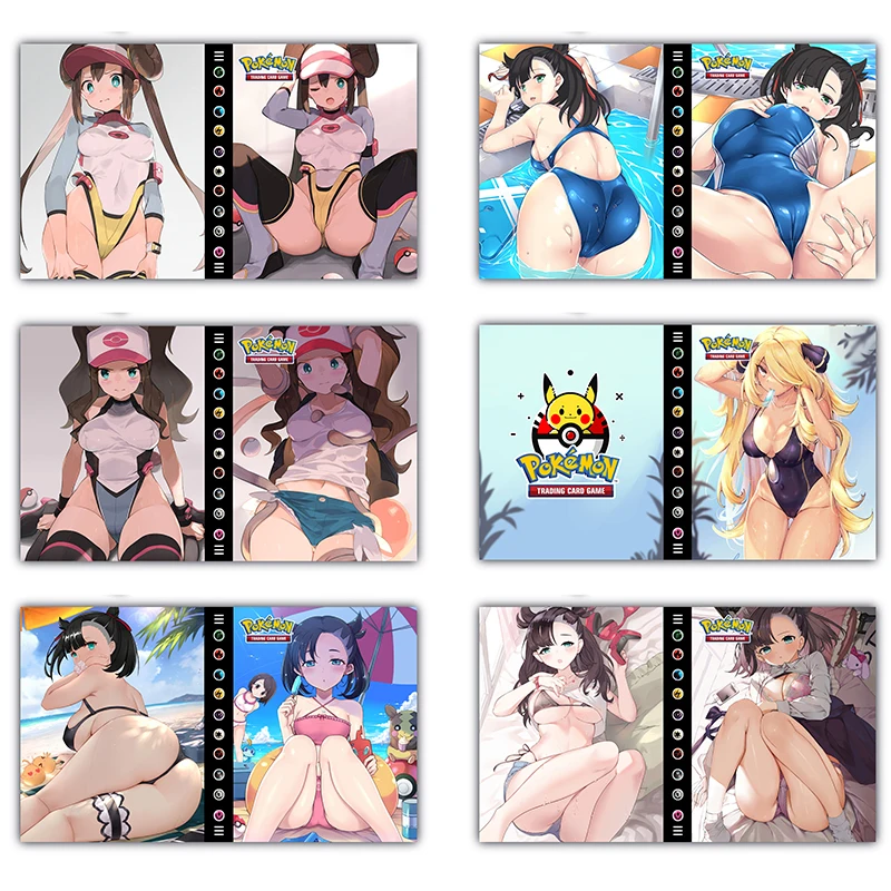2022 New 240Pcs Pokemon Card Collection Sexy Cover Album Book Favorites Binder 4 - £8.02 GBP
