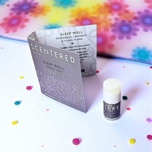 SCENTERED Sleep Well Mini Wellbeing Ritual Aromatherapy Balm 0.05 oz New... - $19.79