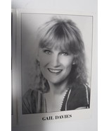 Gael Davies 2 Pics 7*5 Inch Print Postcards Warner Brothers Records Coun... - $9.77