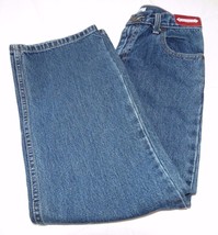 Levis Signature boys youth jeans 14 regular youth straight leg loose fit adjust - £16.45 GBP