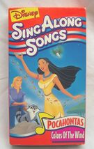 Walt Disney Sing Along Songs POCAHONTAS COLORS OF THE WIND VHS VIDEO - $14.85