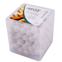 Appetito Ceramic Pie Weights in Reusable Tub (White) - 410g - £21.00 GBP