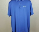 Peter Millar Summer Comfort Men&#39;s Polo Shirts Size Large Blue TQ8 - £11.21 GBP