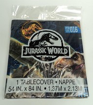 Jurassic World Tablecover Table Cloth Party - 54x84 inches - New - £5.49 GBP