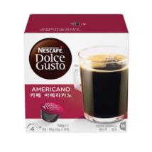 Nescafe Dolce Gusto Americano Capsule Coffee 7.9g * 16ea - $28.97