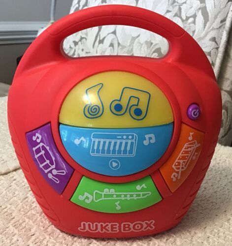 Keenway Music Player Red - 4 Instruments, Plays Familiar Songs - $35.64