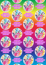 MY LITTLE PONY Personalised Gift Wrap - My Little Pony Wrapping Paper - £4.32 GBP