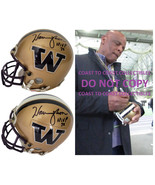 Warren Moon Signed Mini Football Helmet COA Proof Autographed Washington... - £156.42 GBP