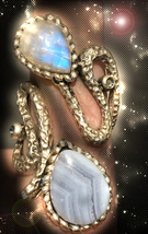 Haunted Ring The Mystic Star 7 Treasures Of 7 Kings Extreme Secret Ooak Magick - £7,552.13 GBP