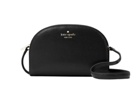 New Kate Spade Perry Leather Dome Crossbody Black / Dust bag - £74.38 GBP