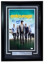 Entourage Cast Signed Framed 11x17 Entourage Movie Photo Grenier &amp; Other... - £375.51 GBP