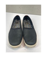 TEVA Willow Womens Slip-on Loafers Black Leather 1017150 BLK Comfort Siz... - $558.84 MXN