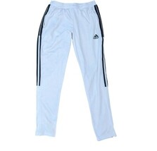 Men&#39;s Adidas PrimaGreen Soccer Pants Size Medium White/ Black Great Cond... - $20.74