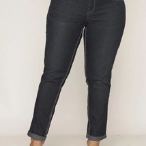 Bnwt Dark Blue Plus Size Denim Stretch J EAN S Pants - £40.08 GBP